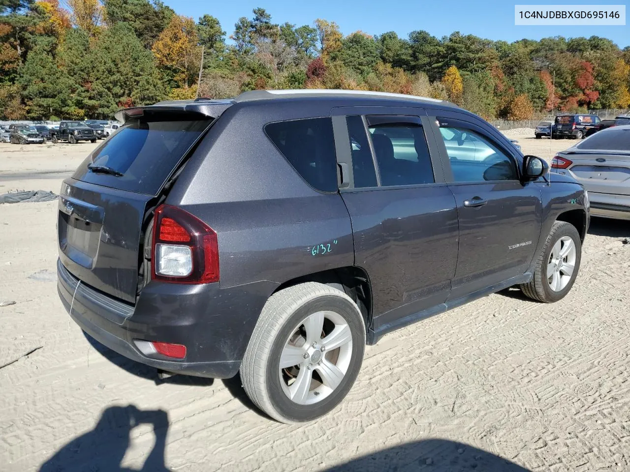 1C4NJDBBXGD695146 2016 Jeep Compass Sport