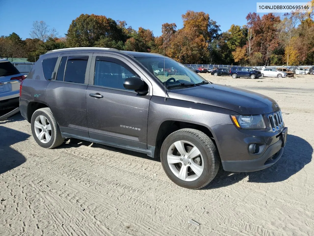 1C4NJDBBXGD695146 2016 Jeep Compass Sport