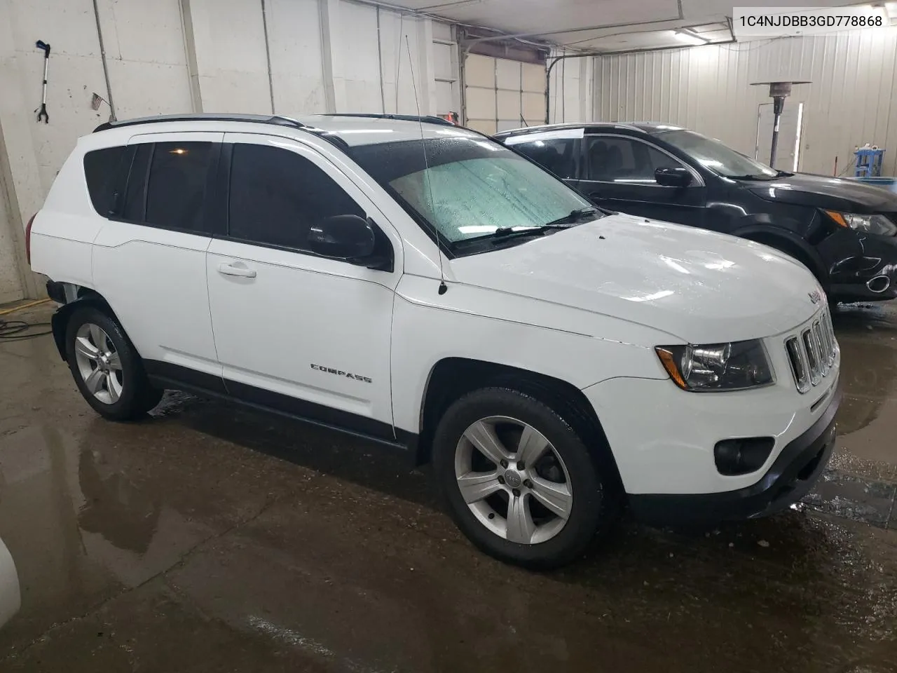 2016 Jeep Compass Sport VIN: 1C4NJDBB3GD778868 Lot: 77782774