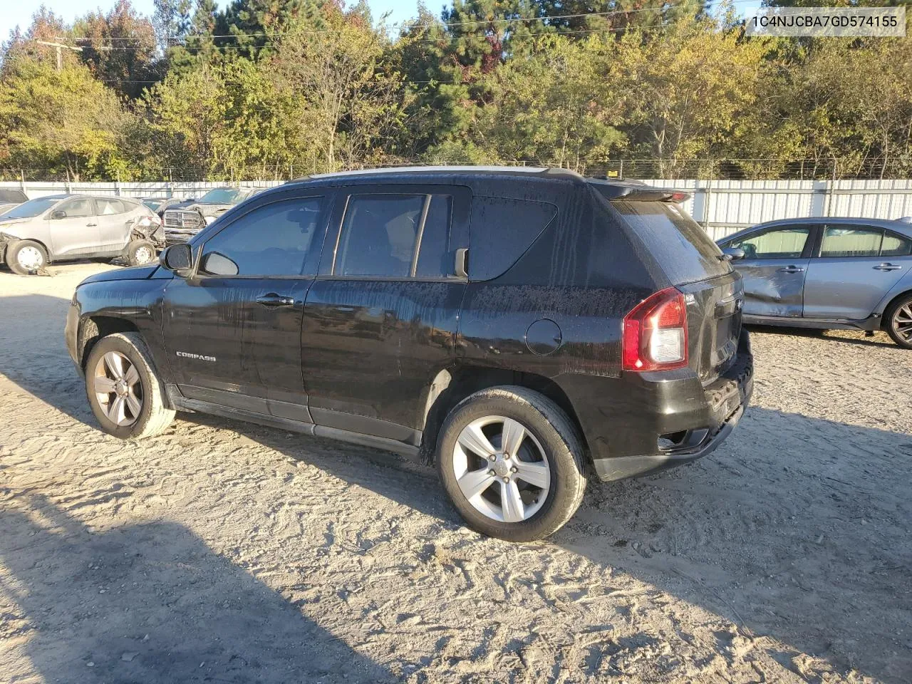 2016 Jeep Compass Sport VIN: 1C4NJCBA7GD574155 Lot: 78097304