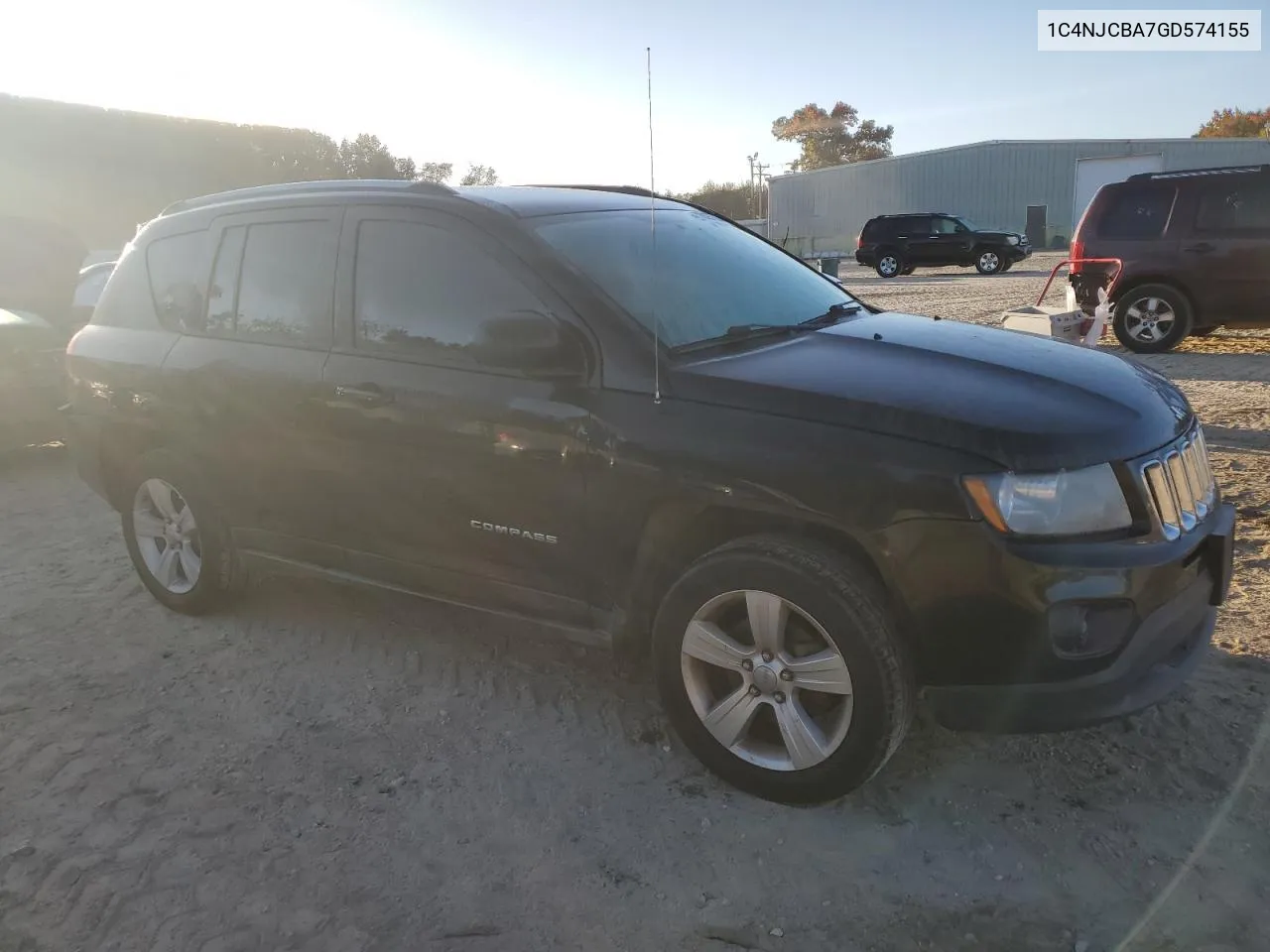 2016 Jeep Compass Sport VIN: 1C4NJCBA7GD574155 Lot: 78097304