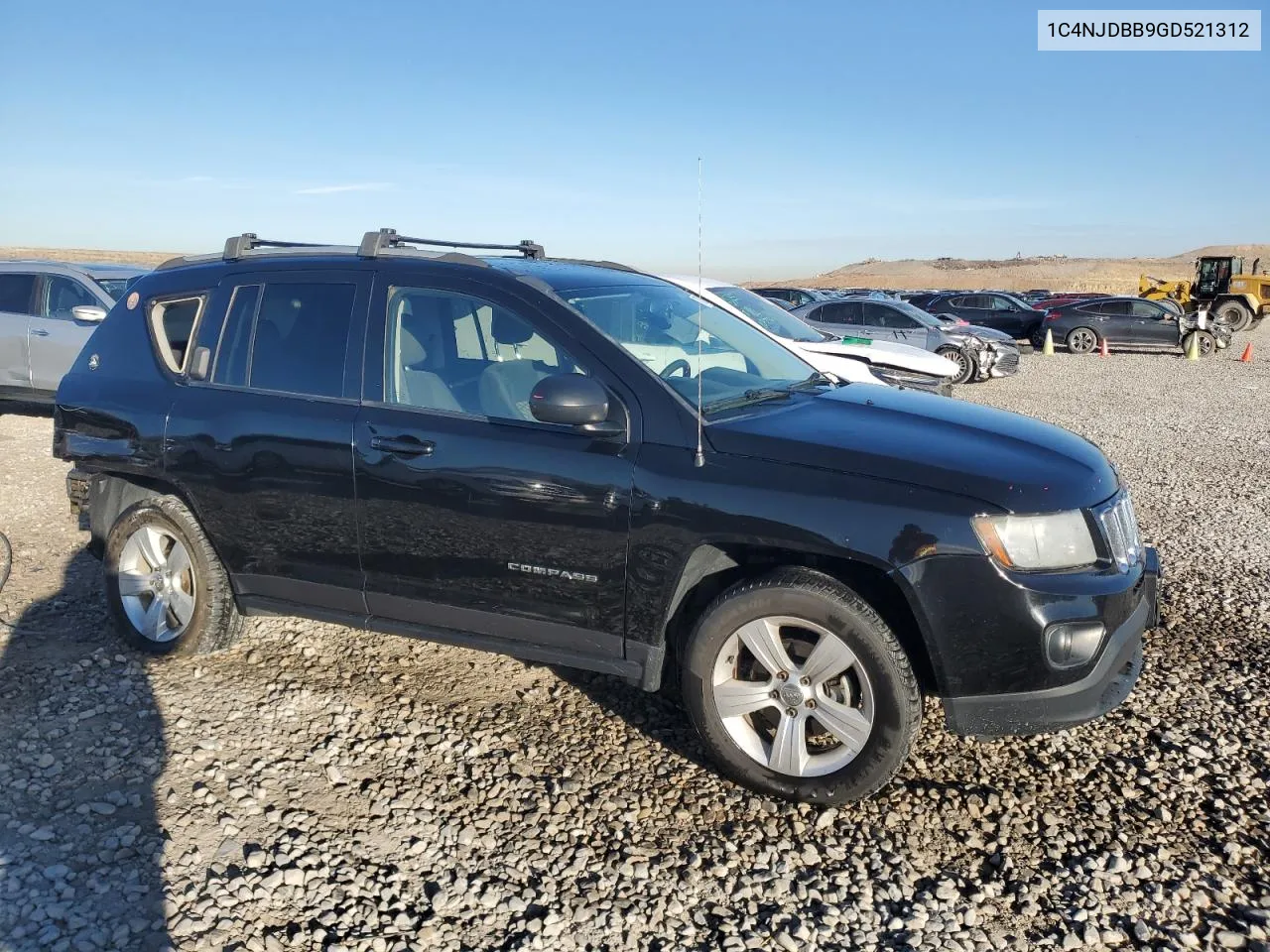 2016 Jeep Compass Sport VIN: 1C4NJDBB9GD521312 Lot: 78309184