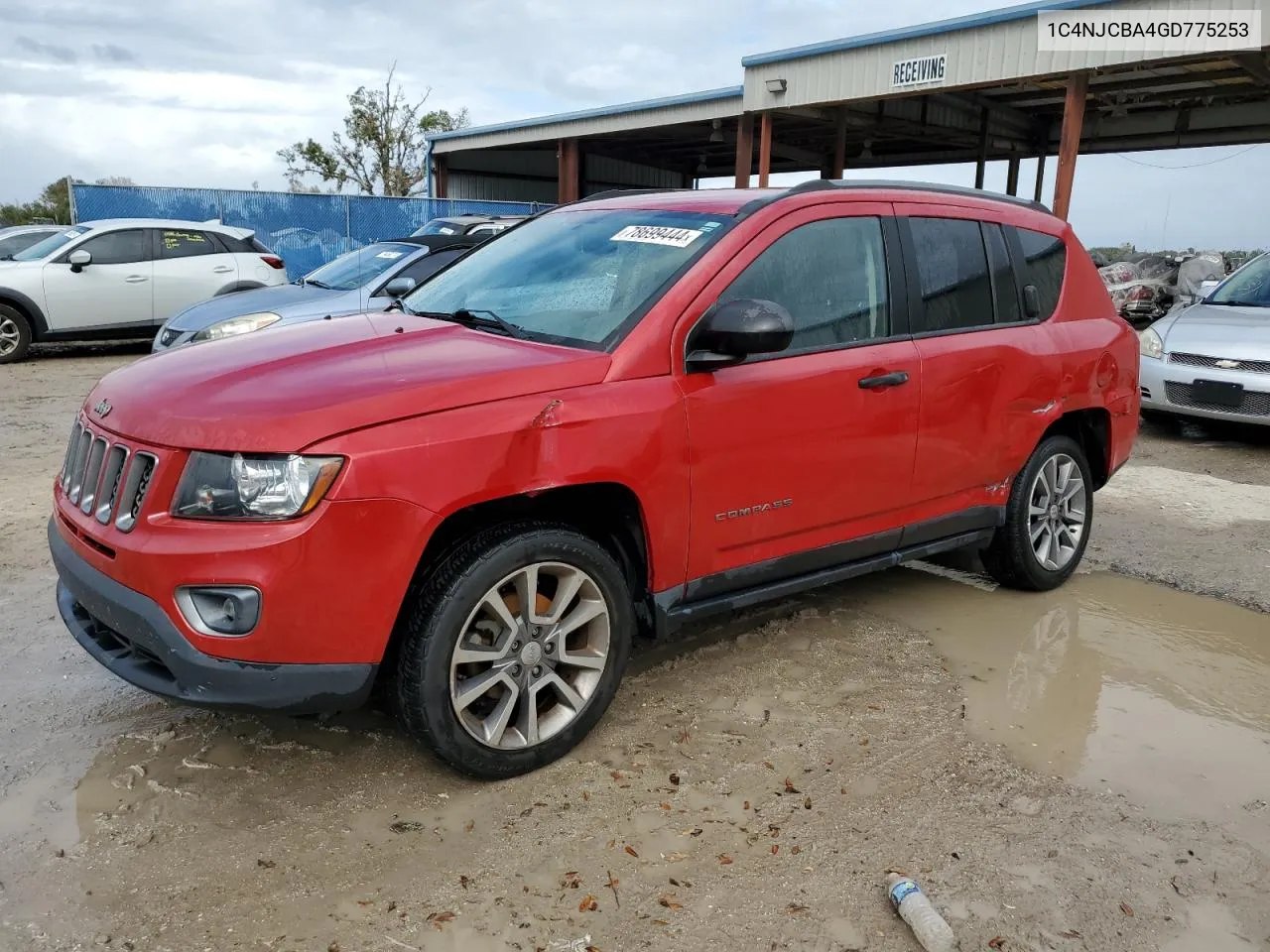 2016 Jeep Compass Sport VIN: 1C4NJCBA4GD775253 Lot: 78699444