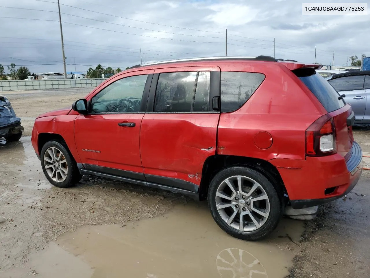 2016 Jeep Compass Sport VIN: 1C4NJCBA4GD775253 Lot: 78699444