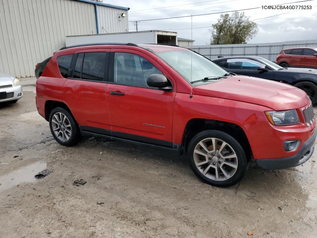 2016 Jeep Compass Sport VIN: 1C4NJCBA4GD775253 Lot: 78699444