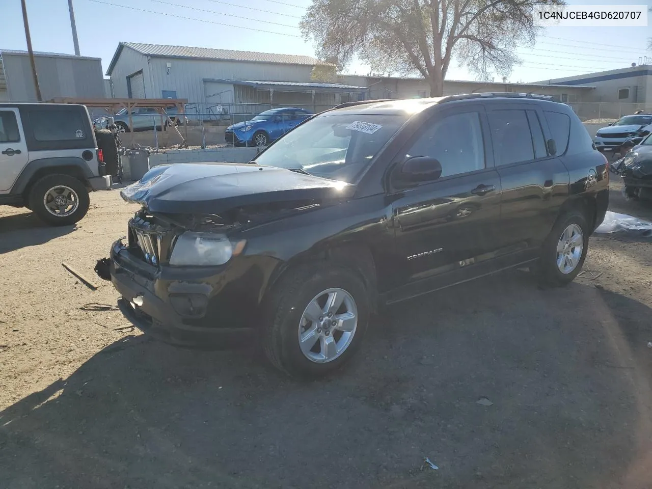 2016 Jeep Compass Latitude VIN: 1C4NJCEB4GD620707 Lot: 79573104