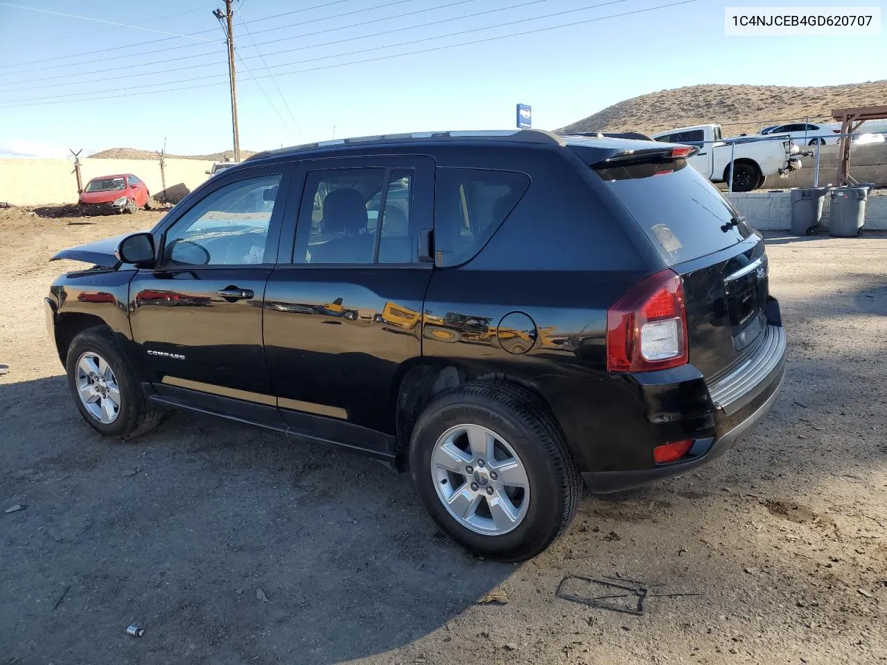 2016 Jeep Compass Latitude VIN: 1C4NJCEB4GD620707 Lot: 79573104