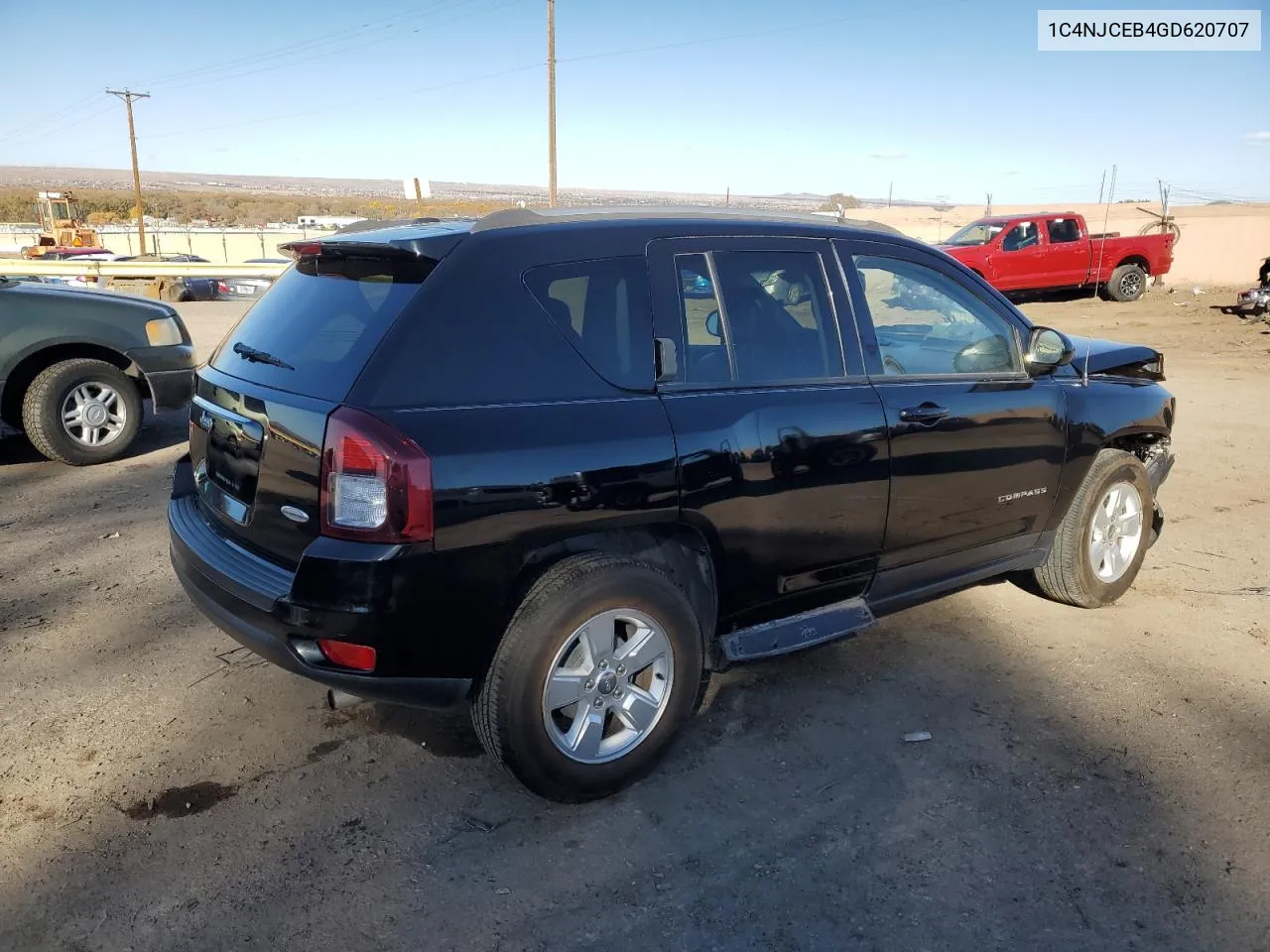 2016 Jeep Compass Latitude VIN: 1C4NJCEB4GD620707 Lot: 79573104