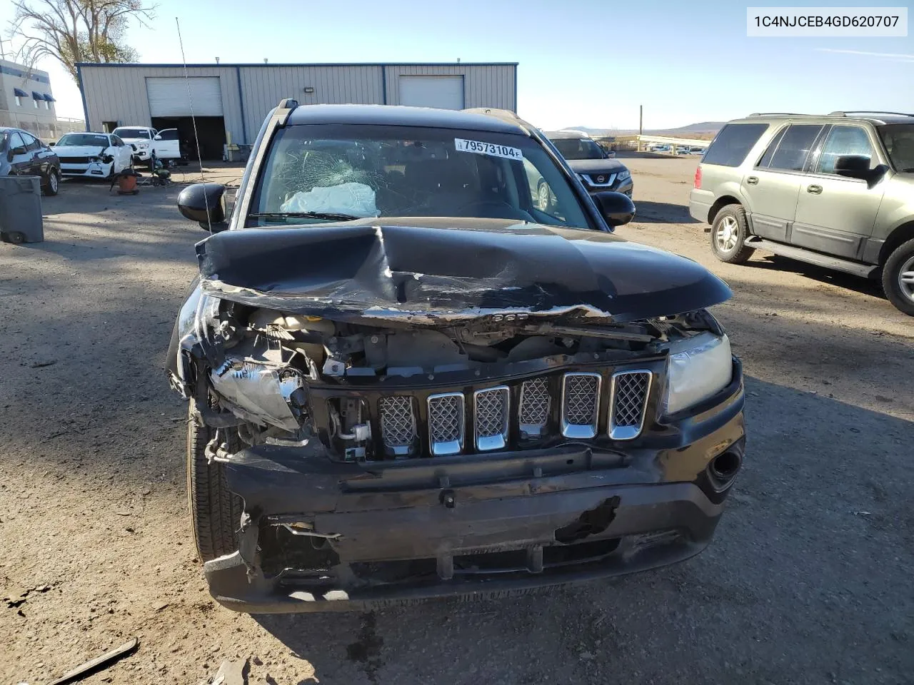 2016 Jeep Compass Latitude VIN: 1C4NJCEB4GD620707 Lot: 79573104