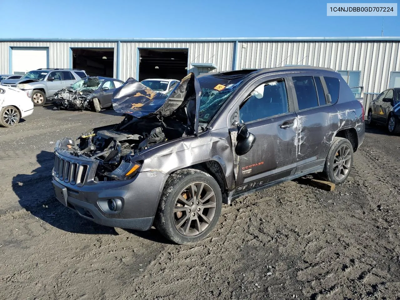 1C4NJDBB0GD707224 2016 Jeep Compass Sport