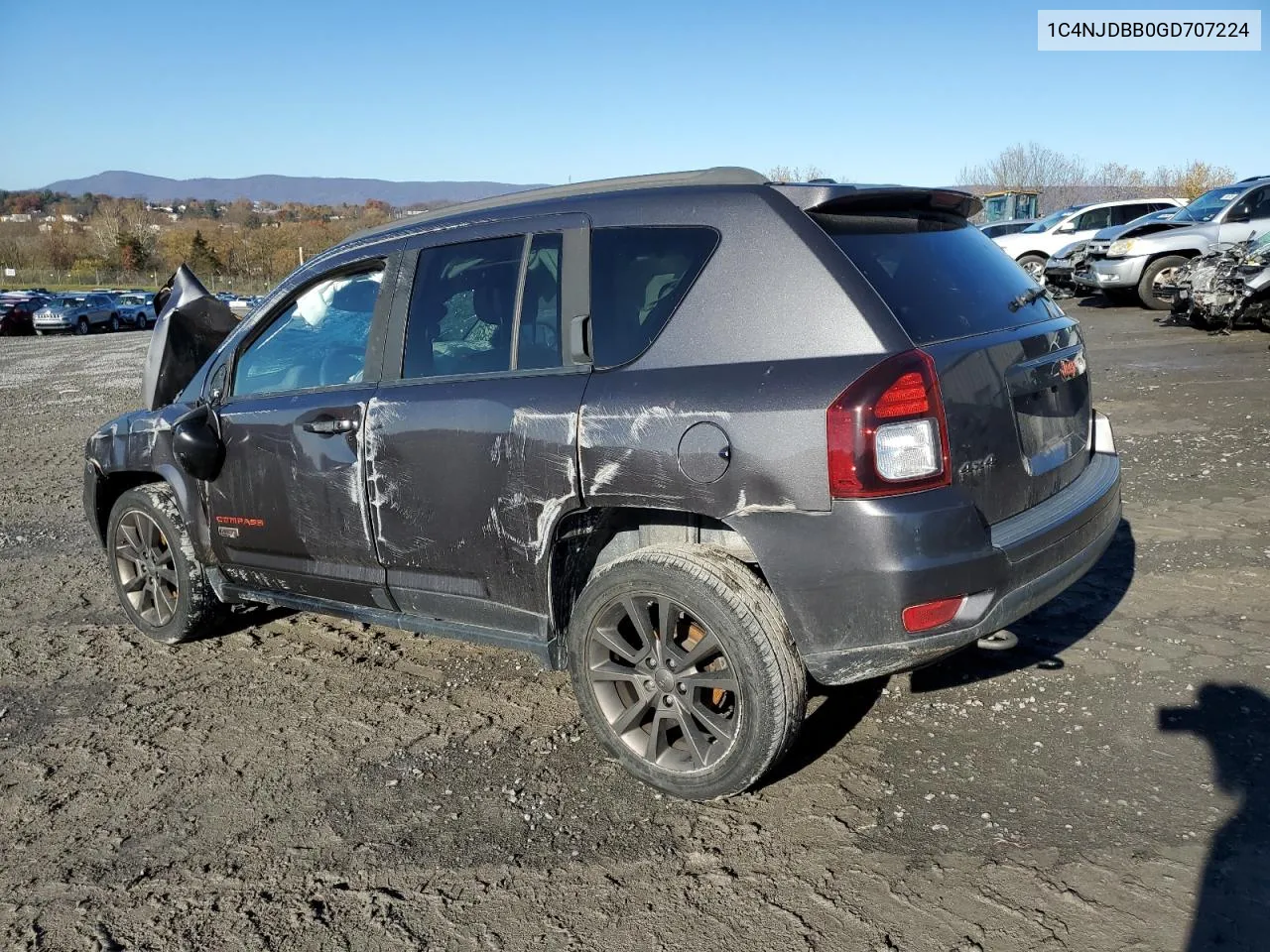 1C4NJDBB0GD707224 2016 Jeep Compass Sport