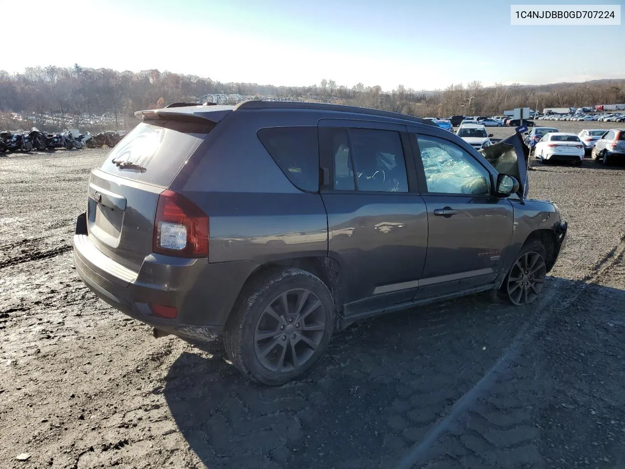 1C4NJDBB0GD707224 2016 Jeep Compass Sport