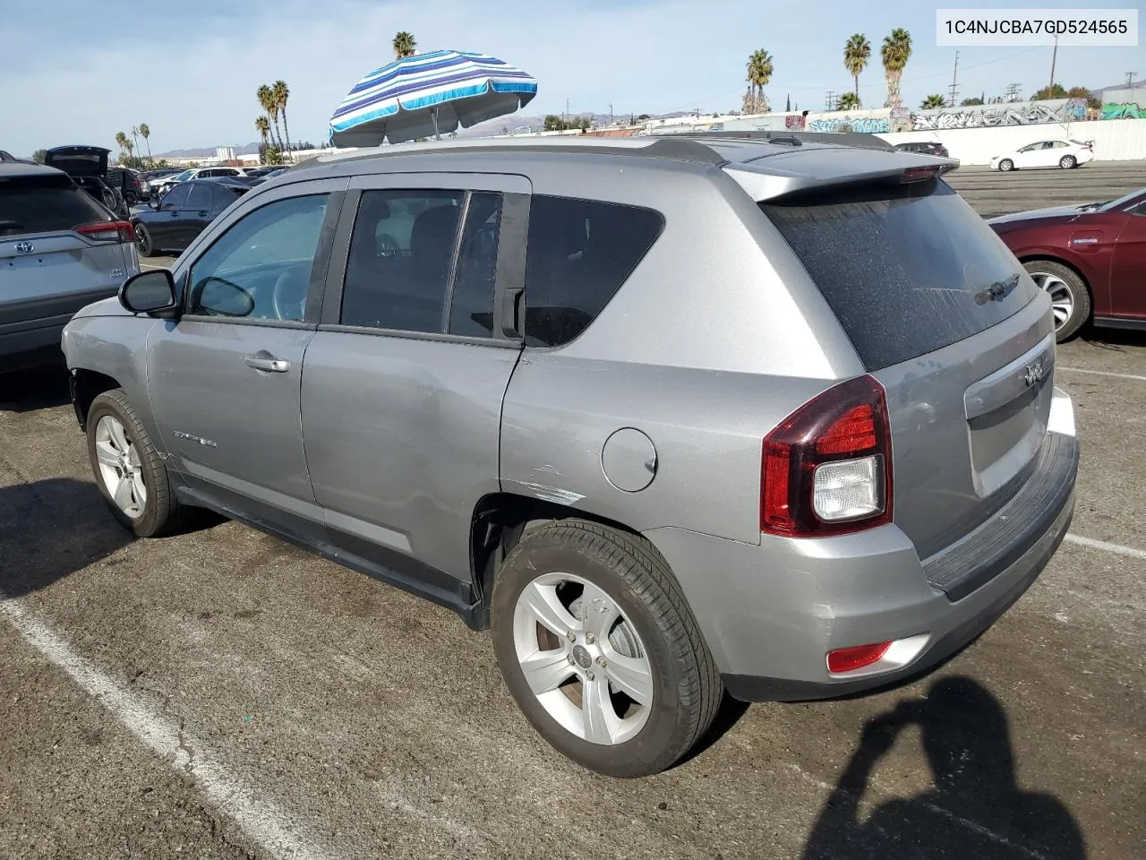 2016 Jeep Compass Sport VIN: 1C4NJCBA7GD524565 Lot: 81200214