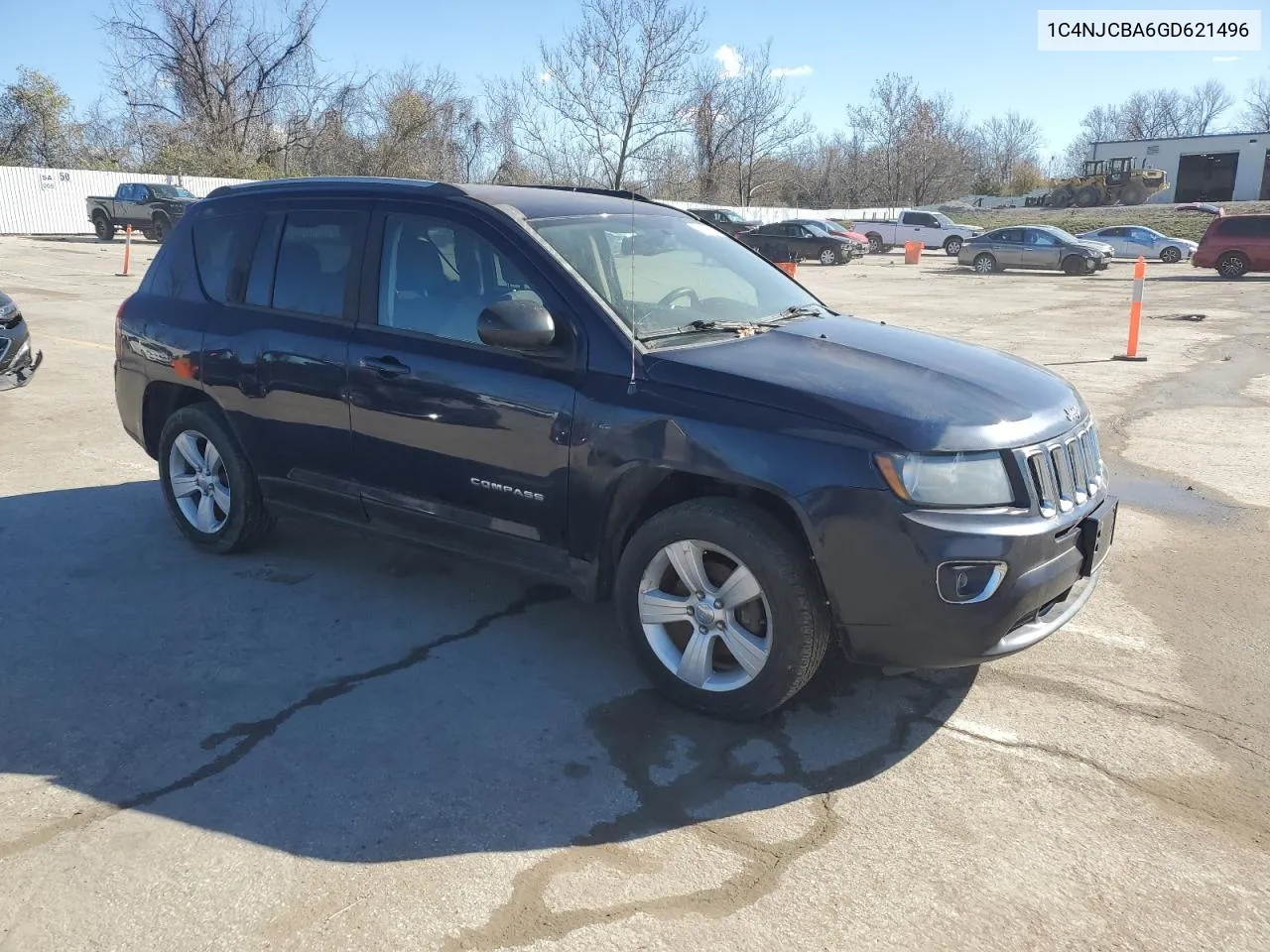 2016 Jeep Compass Sport VIN: 1C4NJCBA6GD621496 Lot: 81839584