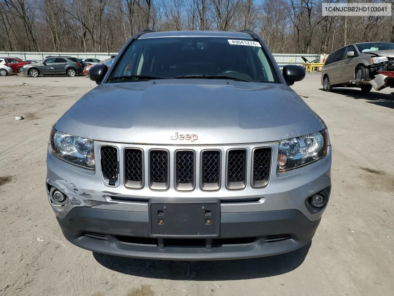 2017 Jeep Compass Sport VIN: 1C4NJCBB2HD103041 Lot: 49041274