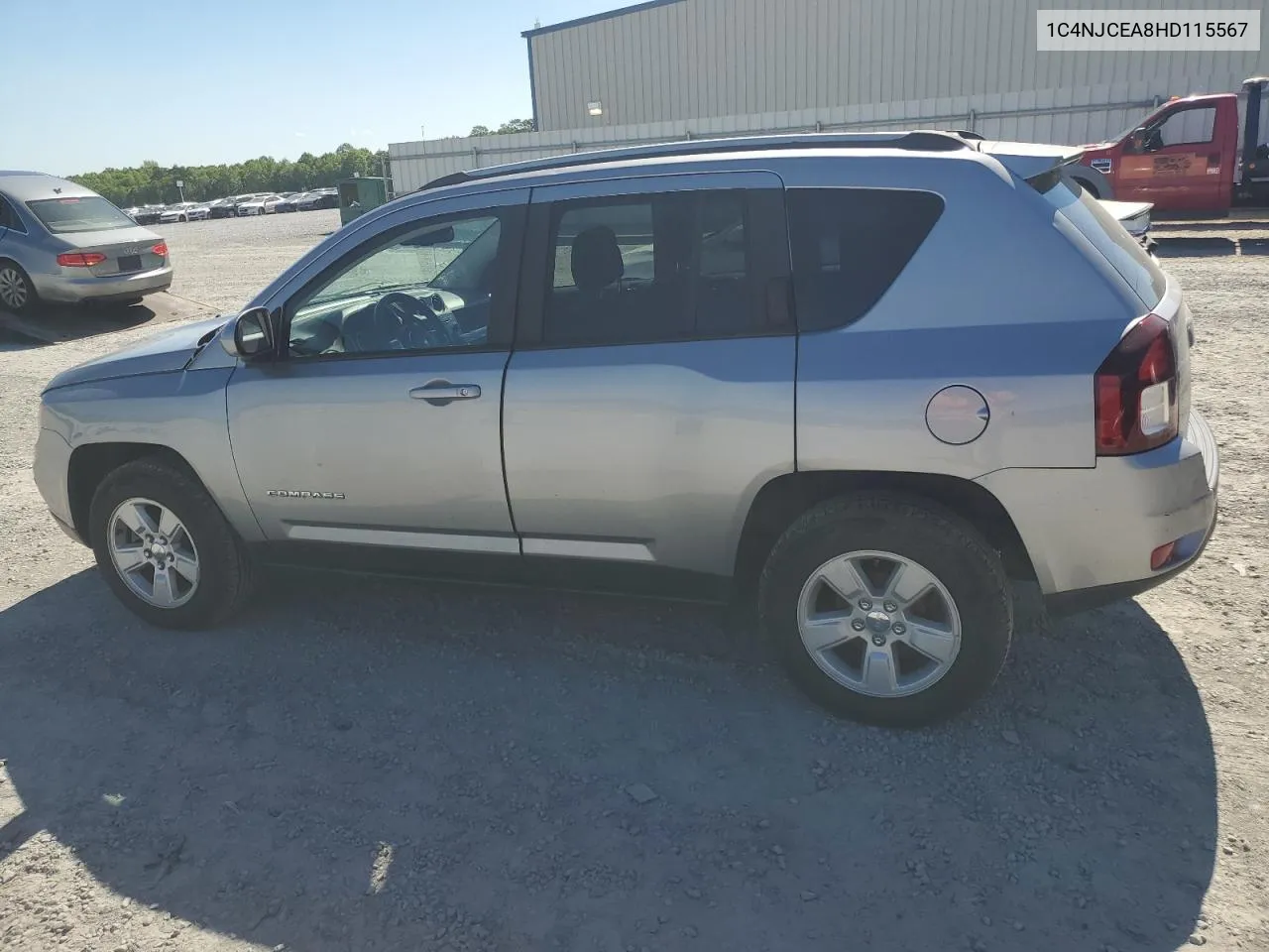 2017 Jeep Compass Latitude VIN: 1C4NJCEA8HD115567 Lot: 53190474