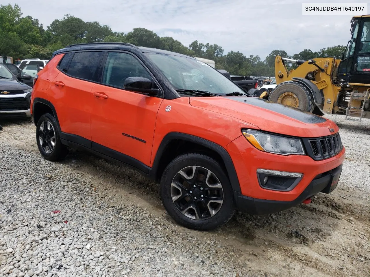 2017 Jeep Compass Trailhawk VIN: 3C4NJDDB4HT640197 Lot: 58480014