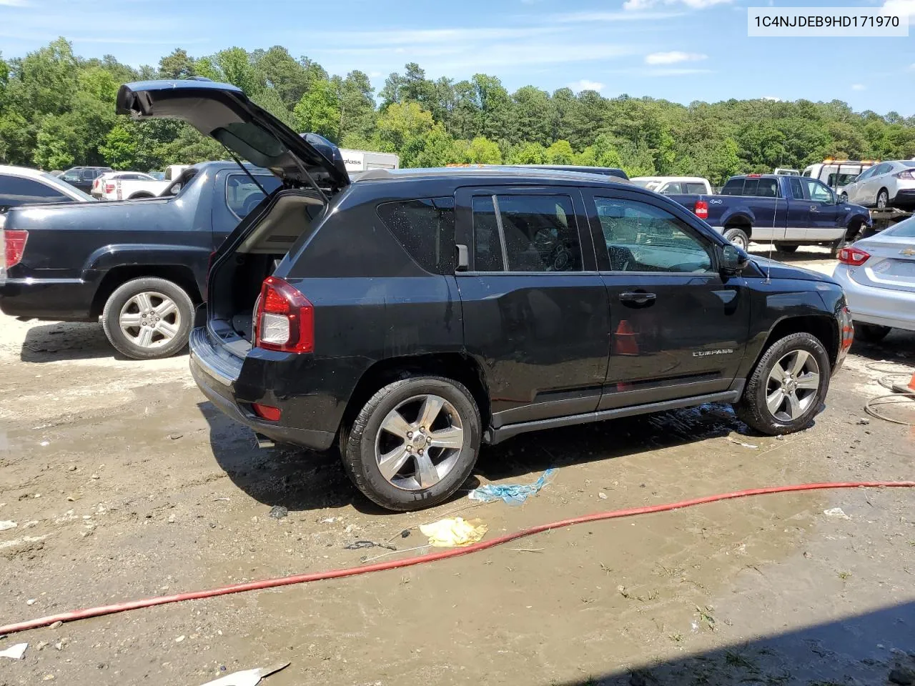 2017 Jeep Compass Latitude VIN: 1C4NJDEB9HD171970 Lot: 59508714