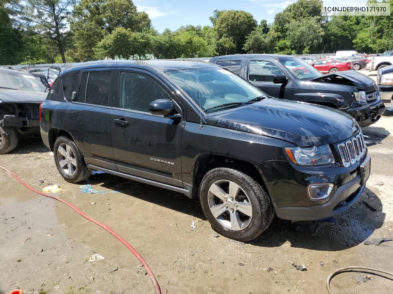 2017 Jeep Compass Latitude VIN: 1C4NJDEB9HD171970 Lot: 59508714