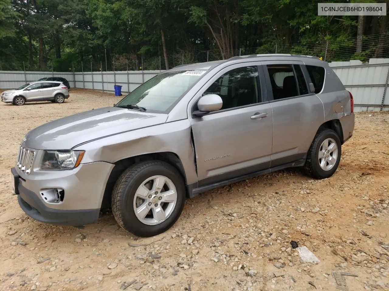 2017 Jeep Compass Latitude VIN: 1C4NJCEB6HD198604 Lot: 60499804