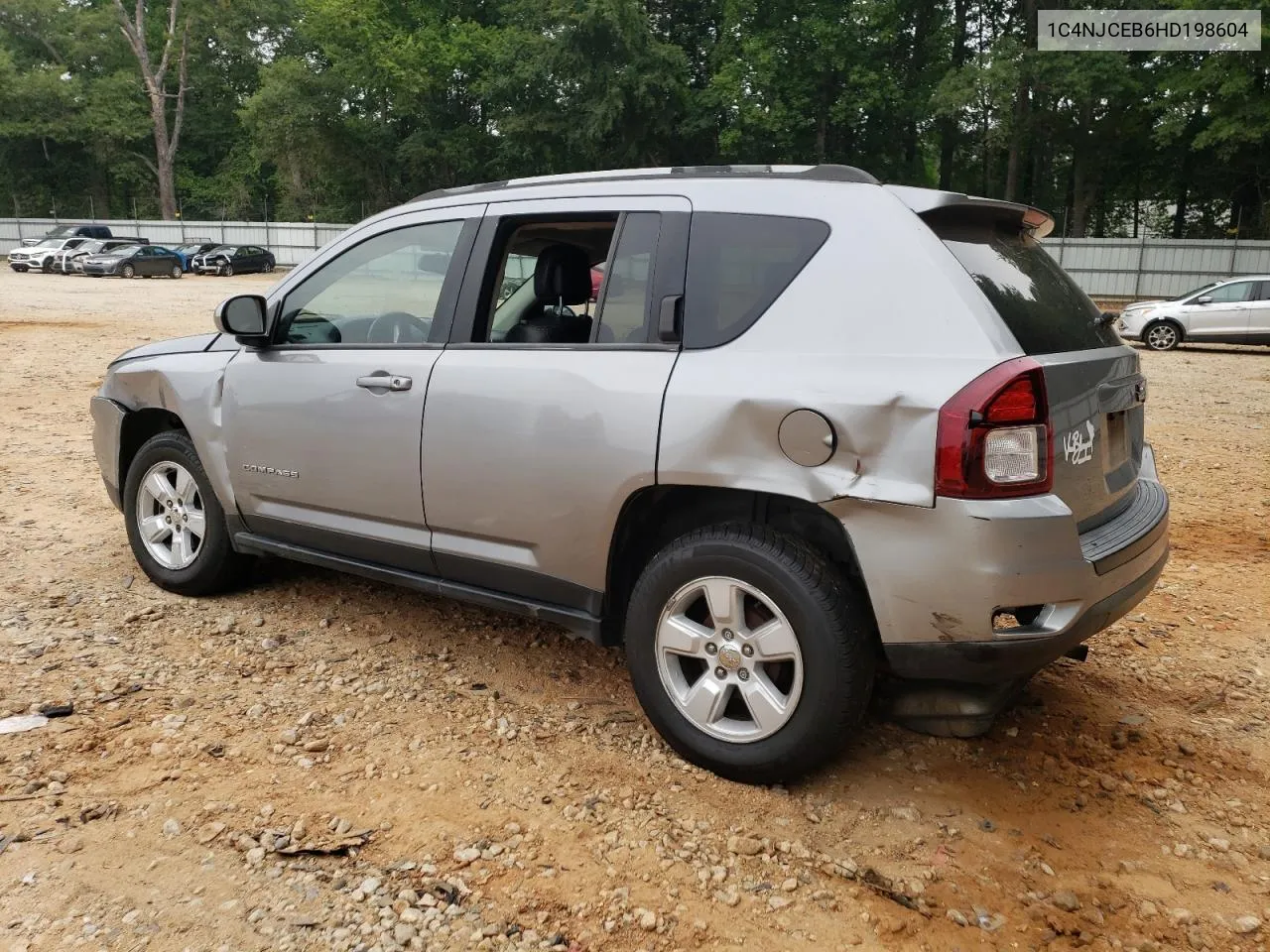 2017 Jeep Compass Latitude VIN: 1C4NJCEB6HD198604 Lot: 60499804