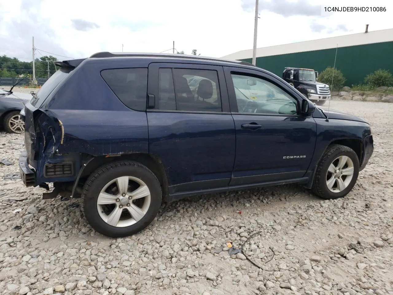 1C4NJDEB9HD210086 2017 Jeep Compass Latitude