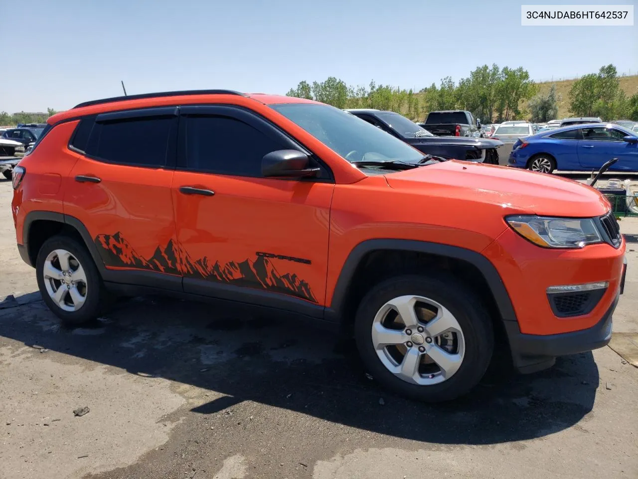 3C4NJDAB6HT642537 2017 Jeep Compass Sport