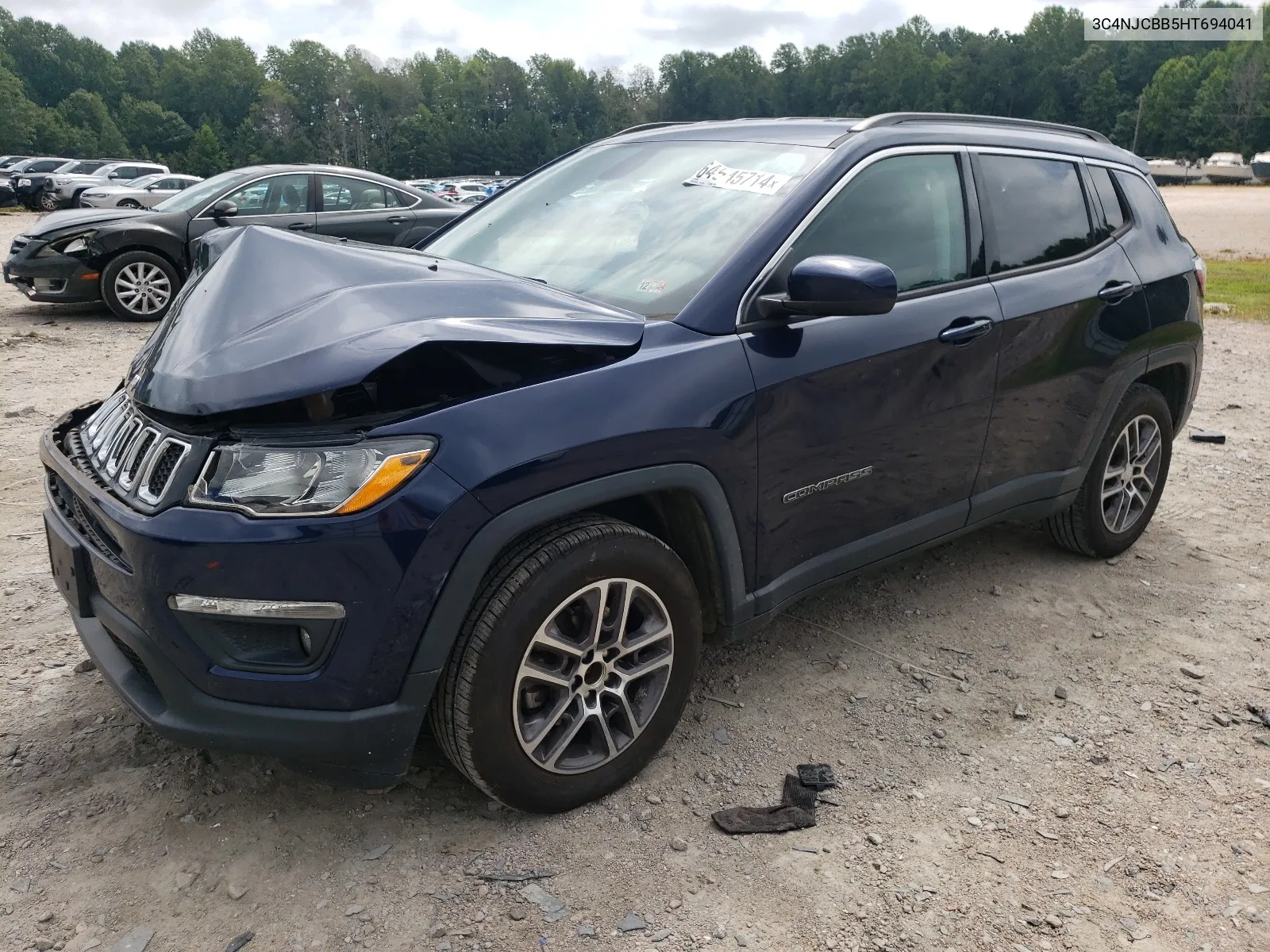 3C4NJCBB5HT694041 2017 Jeep Compass Latitude