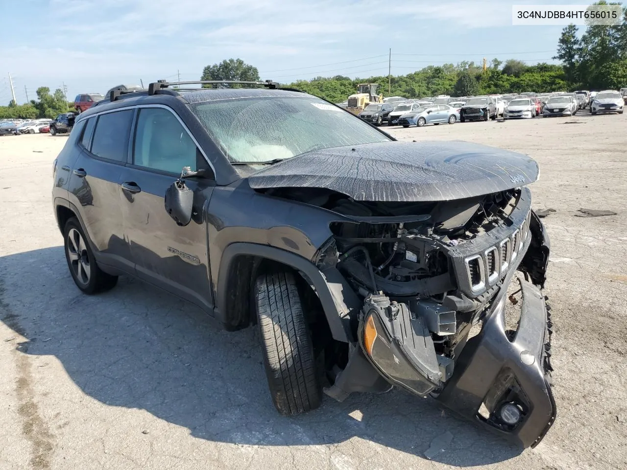 2017 Jeep Compass Latitude VIN: 3C4NJDBB4HT656015 Lot: 66559314