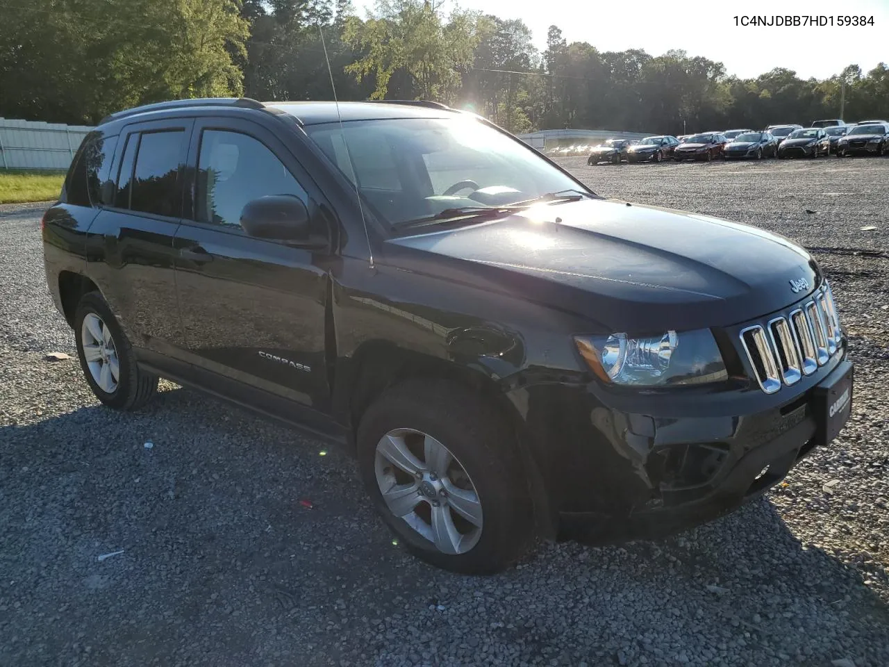 2017 Jeep Compass Sport VIN: 1C4NJDBB7HD159384 Lot: 67753974