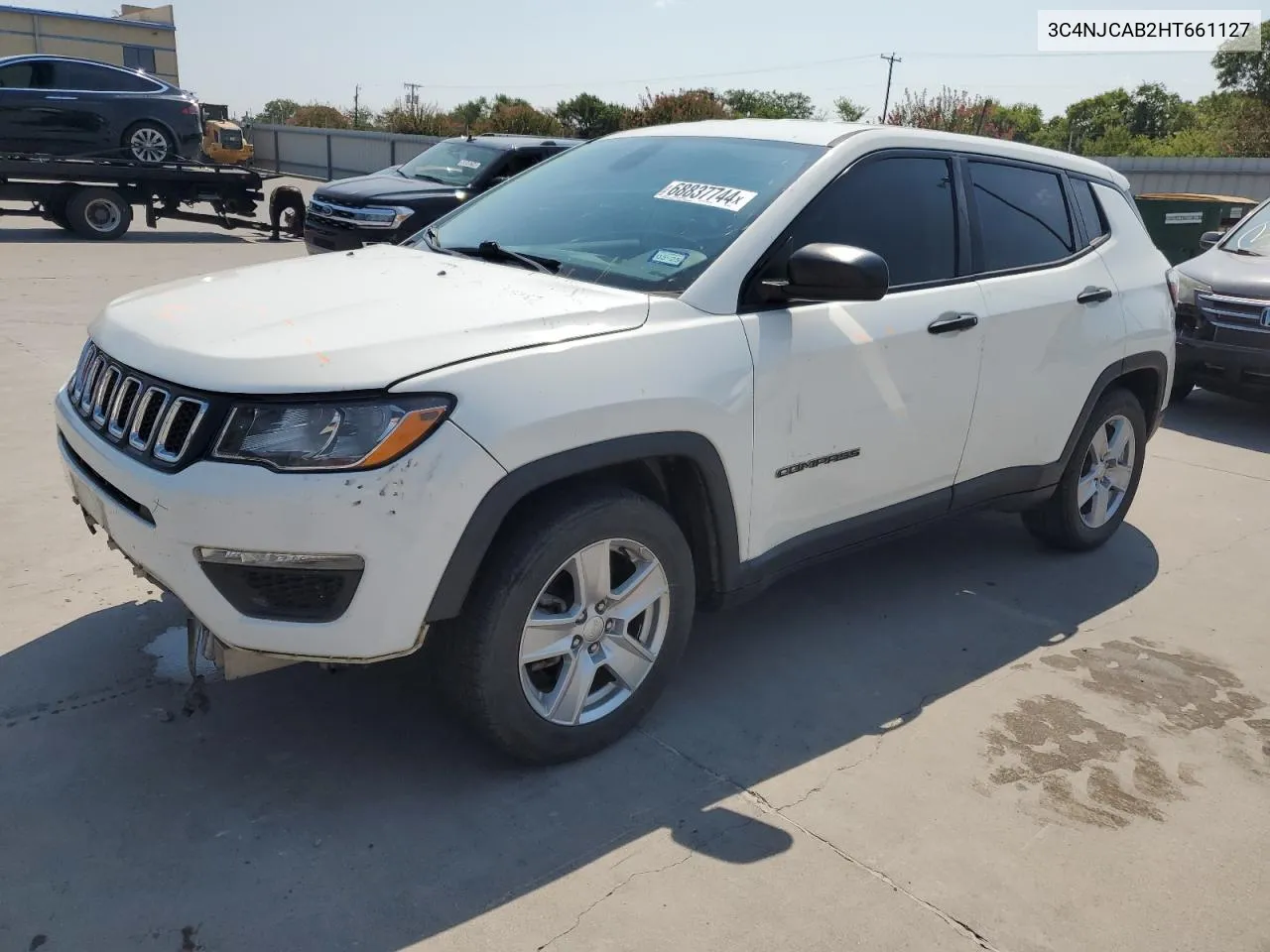 2017 Jeep Compass Sport VIN: 3C4NJCAB2HT661127 Lot: 68837744