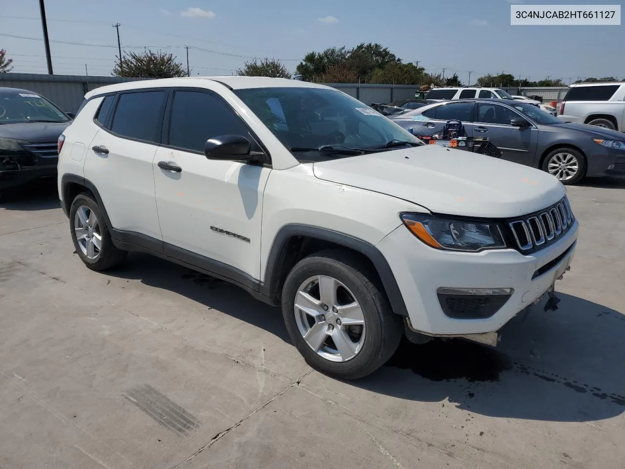 2017 Jeep Compass Sport VIN: 3C4NJCAB2HT661127 Lot: 68837744