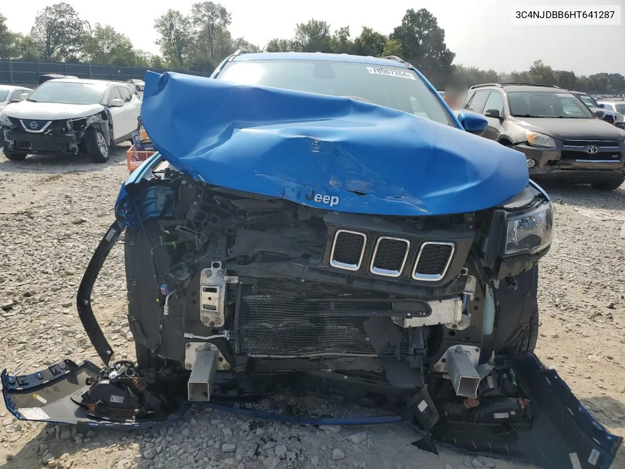 3C4NJDBB6HT641287 2017 Jeep Compass Latitude