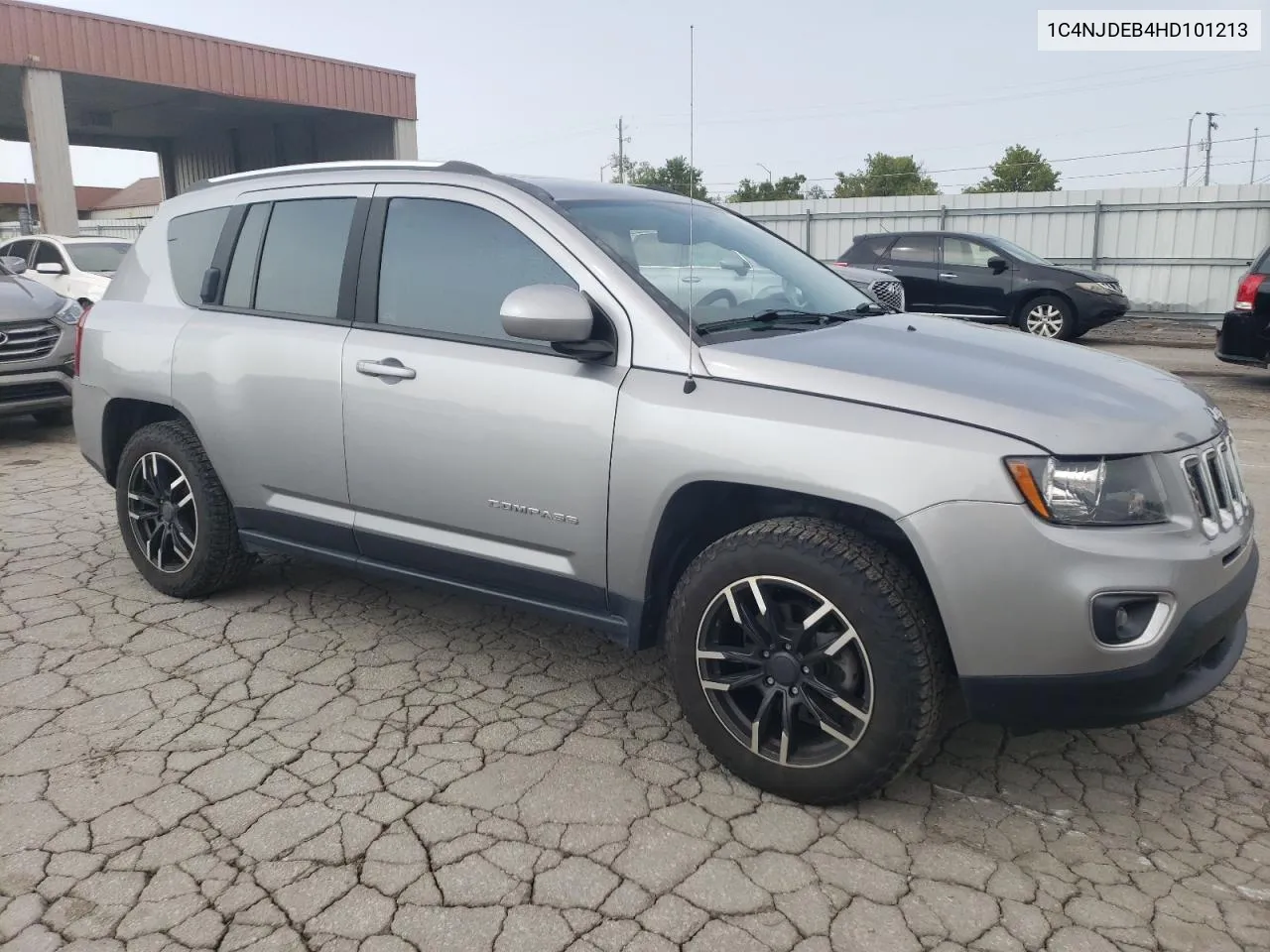 2017 Jeep Compass Latitude VIN: 1C4NJDEB4HD101213 Lot: 71147344