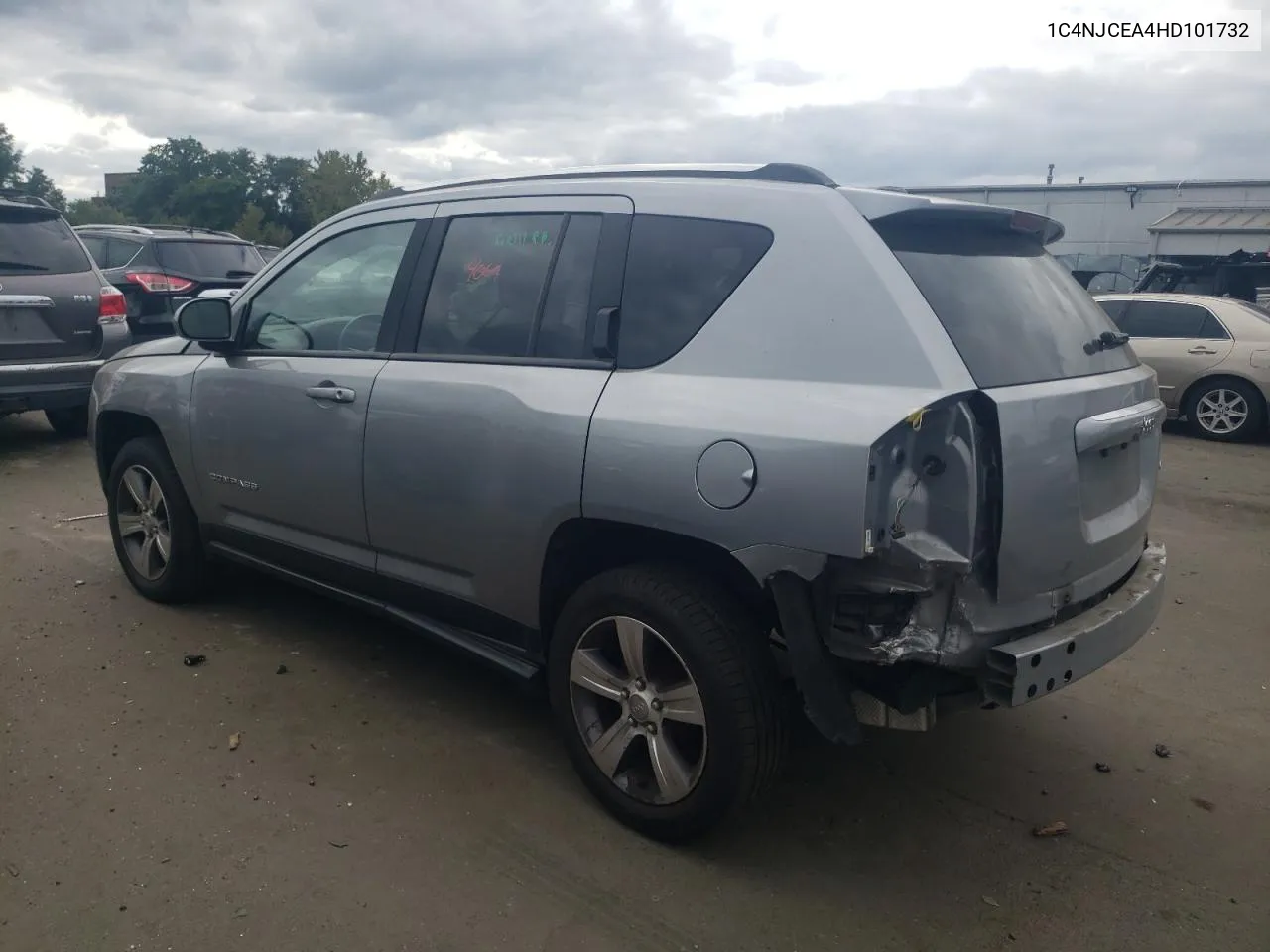 2017 Jeep Compass Latitude VIN: 1C4NJCEA4HD101732 Lot: 71365204