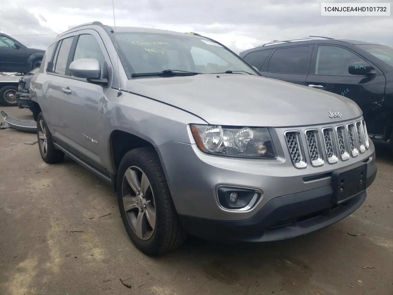 2017 Jeep Compass Latitude VIN: 1C4NJCEA4HD101732 Lot: 71365204