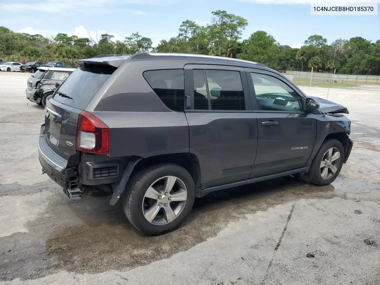 2017 Jeep Compass Latitude VIN: 1C4NJCEB8HD185370 Lot: 71599964