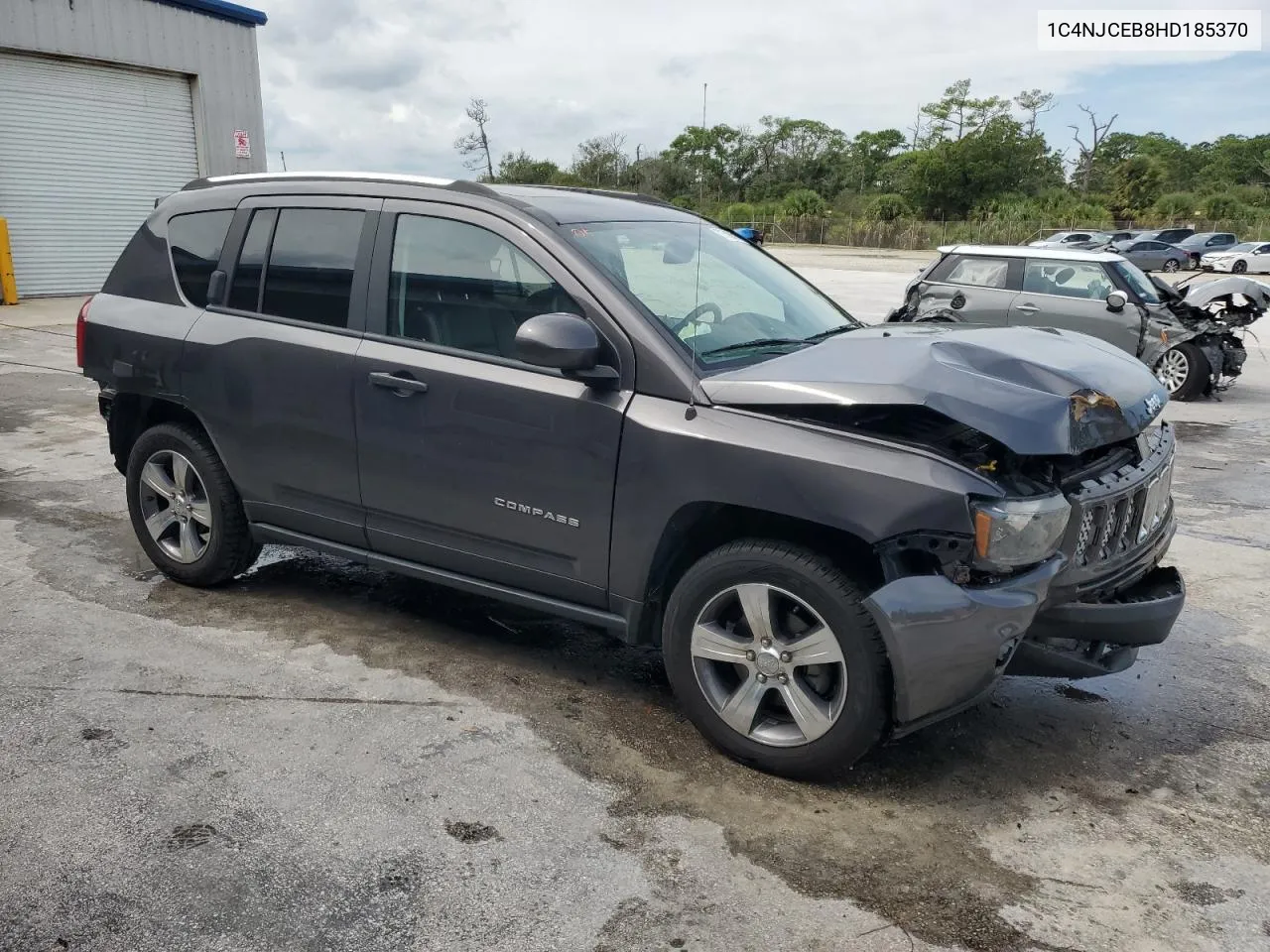 2017 Jeep Compass Latitude VIN: 1C4NJCEB8HD185370 Lot: 71599964