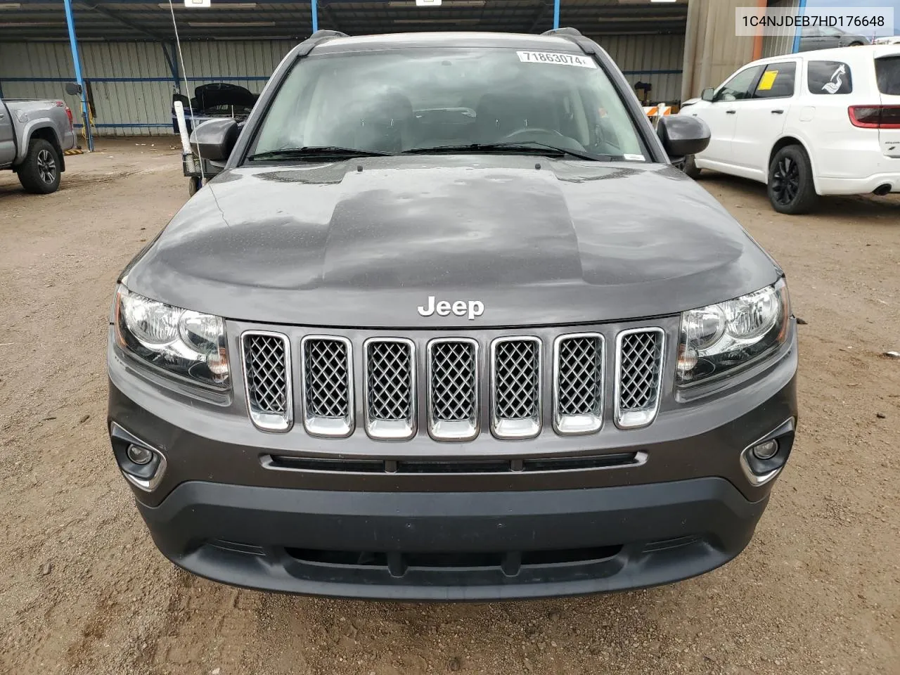 1C4NJDEB7HD176648 2017 Jeep Compass Latitude