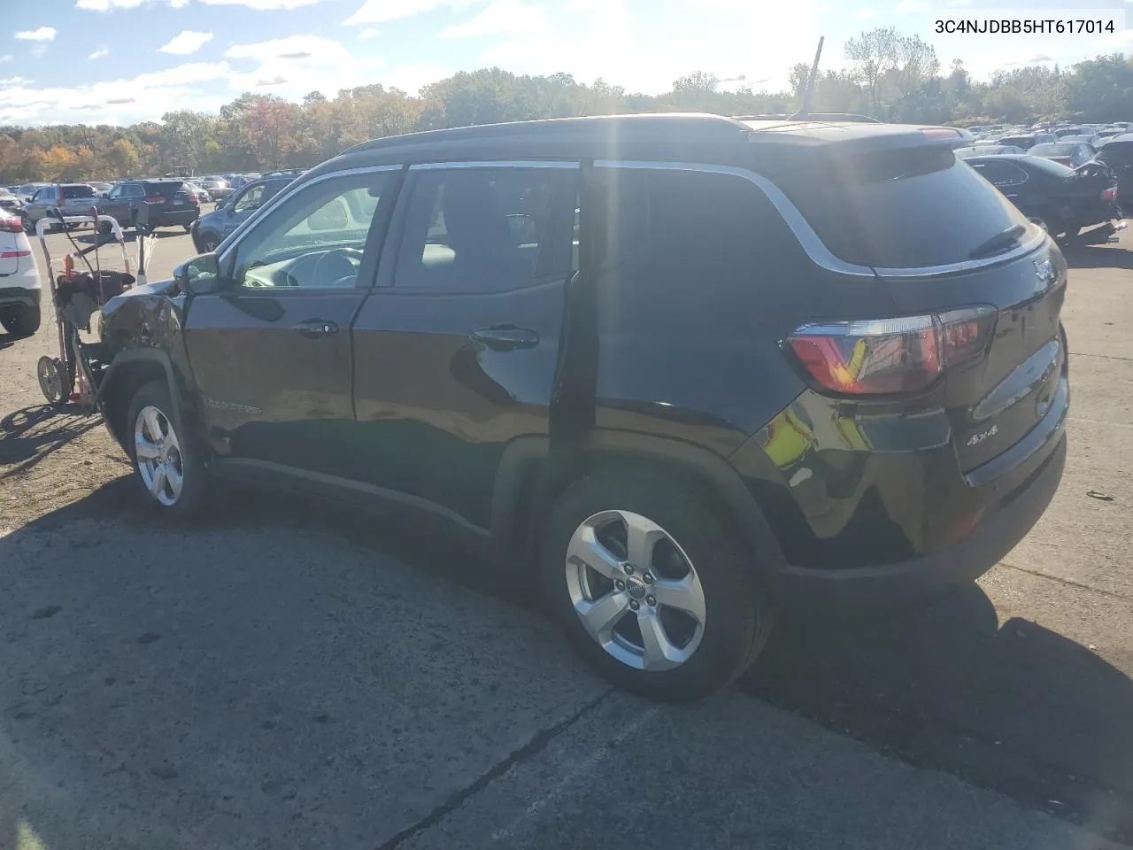 2017 Jeep Compass Latitude VIN: 3C4NJDBB5HT617014 Lot: 72445684