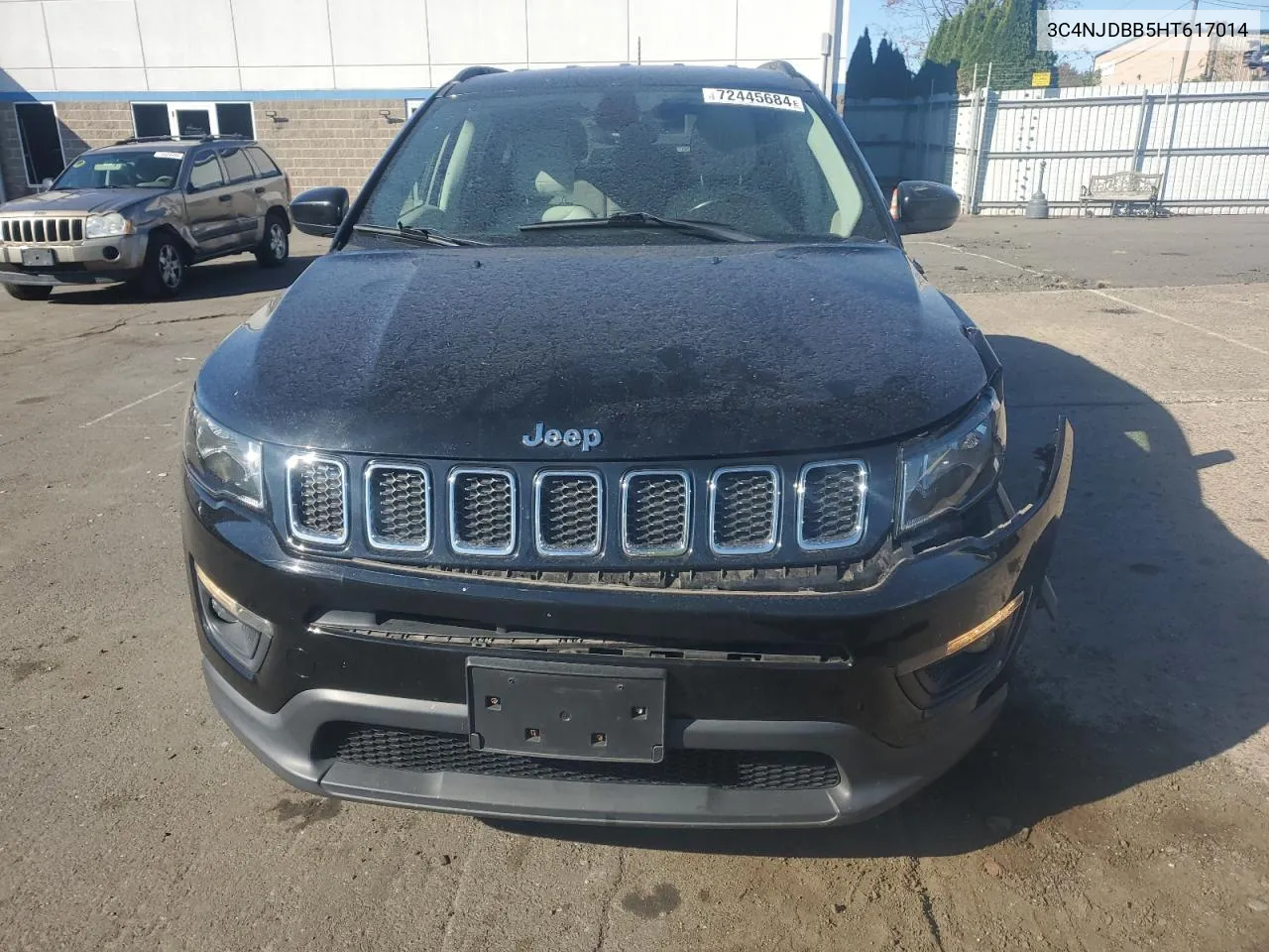 2017 Jeep Compass Latitude VIN: 3C4NJDBB5HT617014 Lot: 72445684