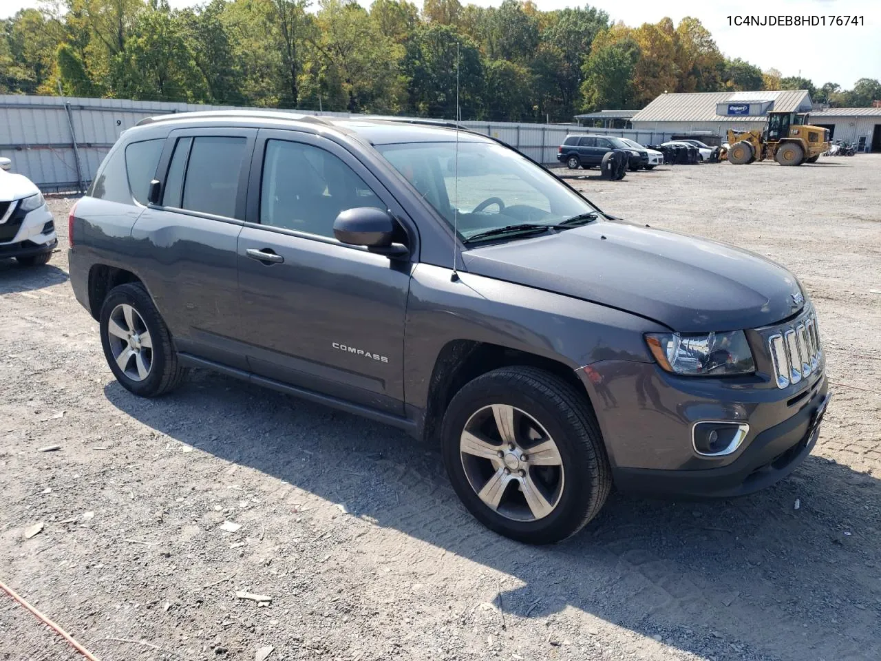 2017 Jeep Compass Latitude VIN: 1C4NJDEB8HD176741 Lot: 72507424