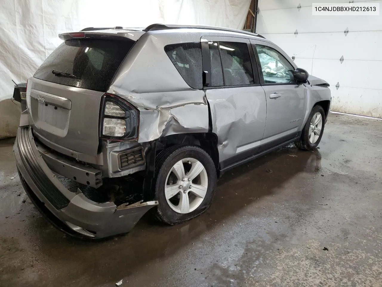 2017 Jeep Compass Sport VIN: 1C4NJDBBXHD212613 Lot: 72608804