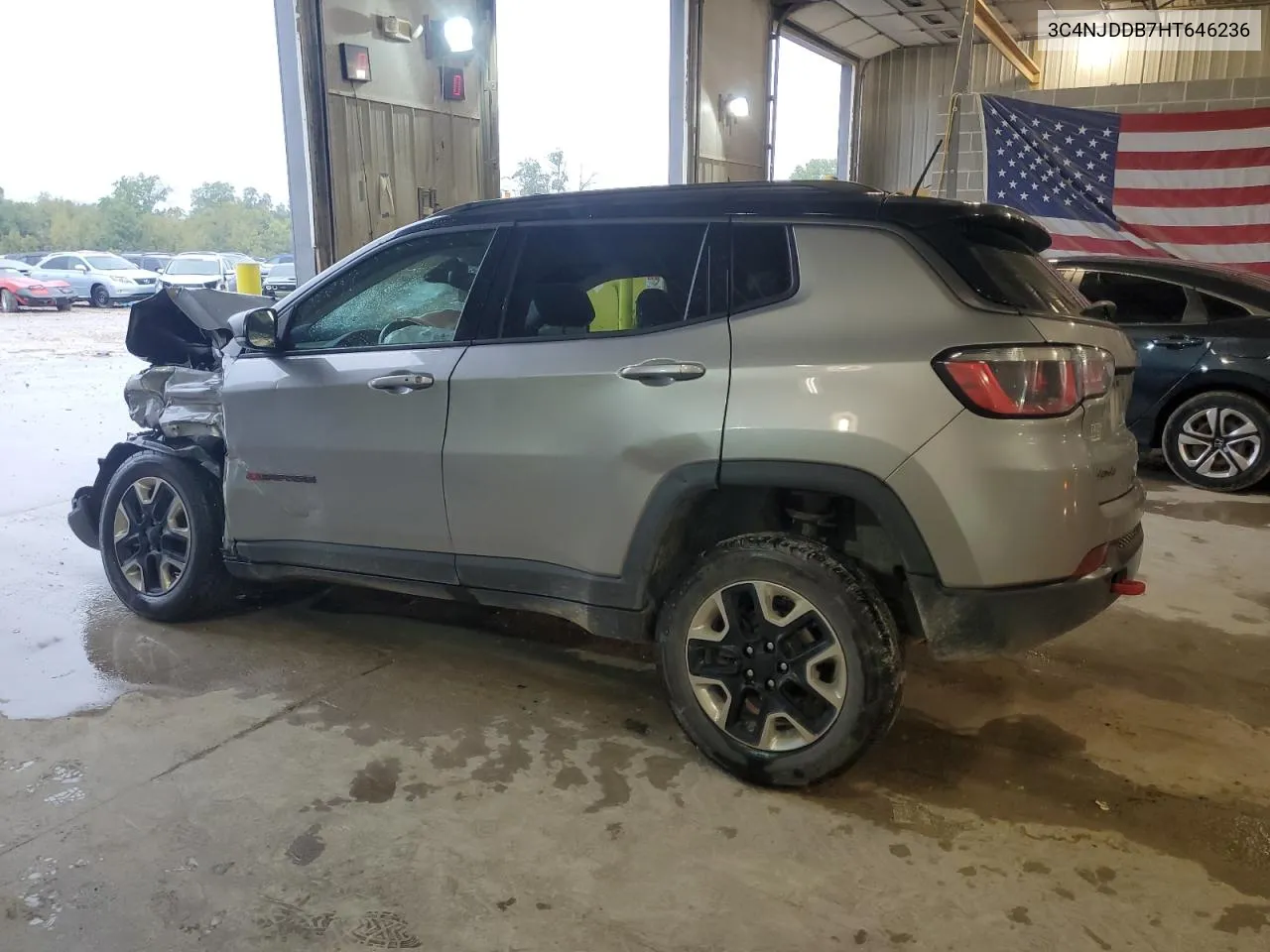 2017 Jeep Compass Trailhawk VIN: 3C4NJDDB7HT646236 Lot: 72613424