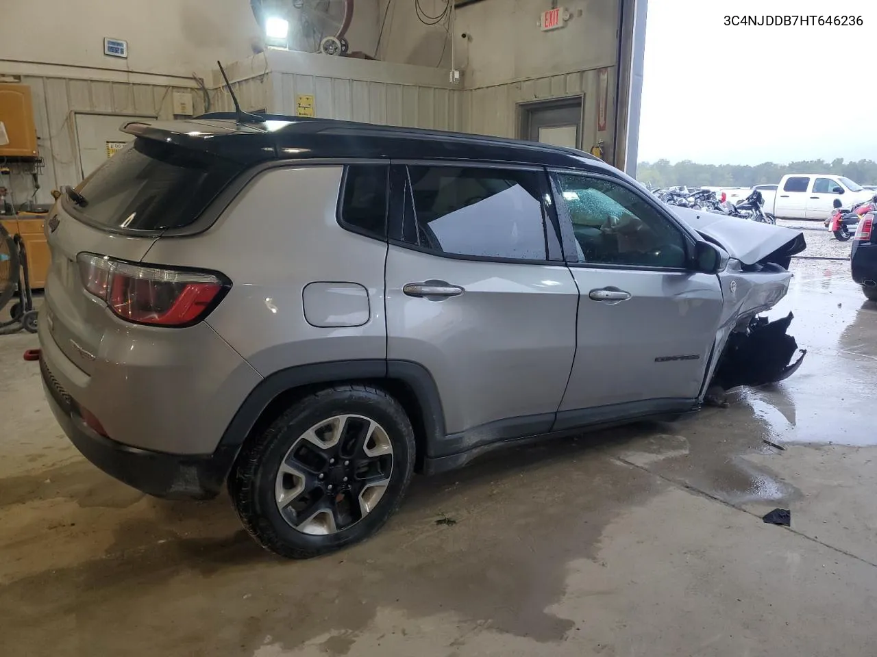 2017 Jeep Compass Trailhawk VIN: 3C4NJDDB7HT646236 Lot: 72613424