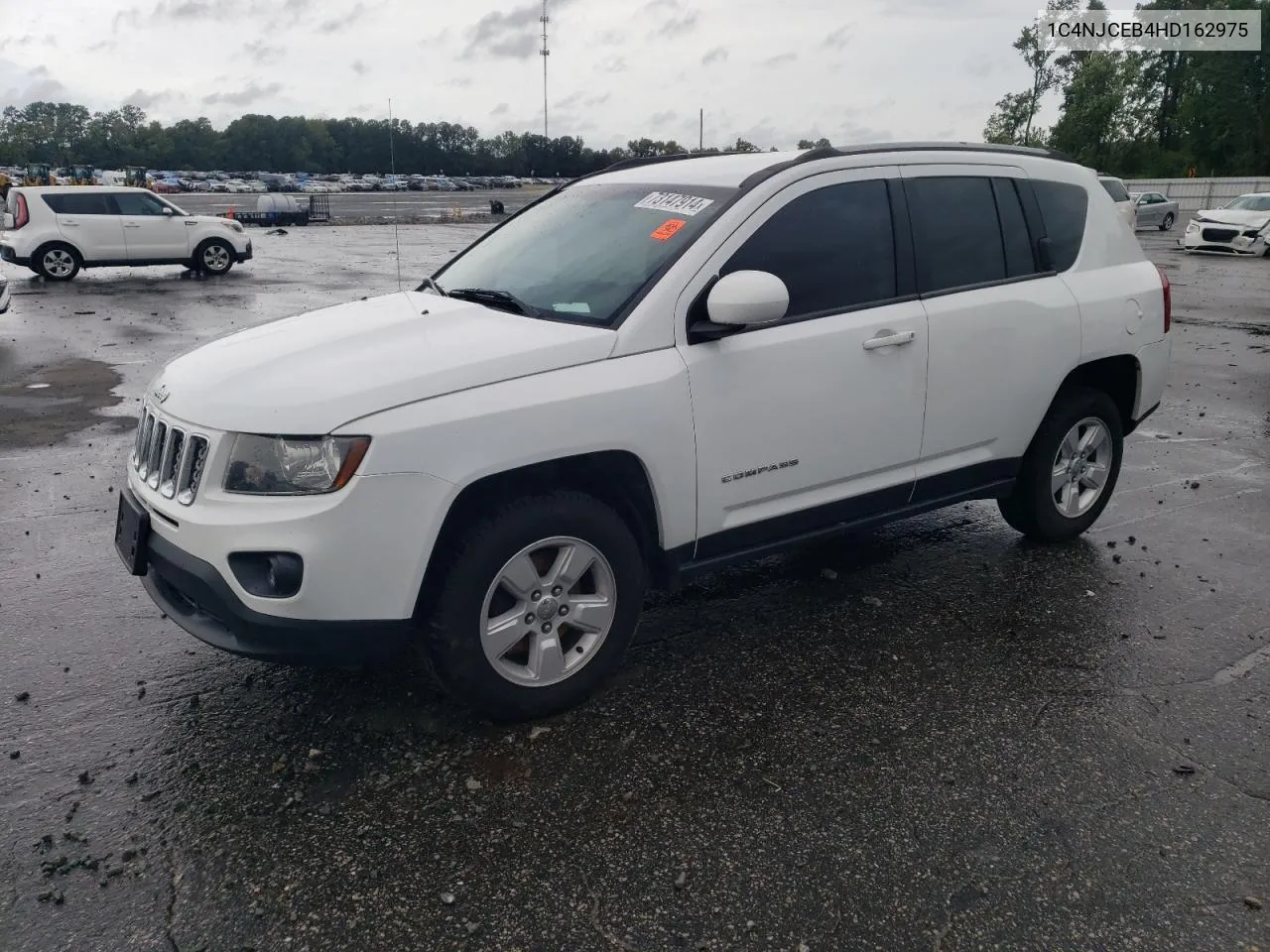 2017 Jeep Compass Latitude VIN: 1C4NJCEB4HD162975 Lot: 73147914