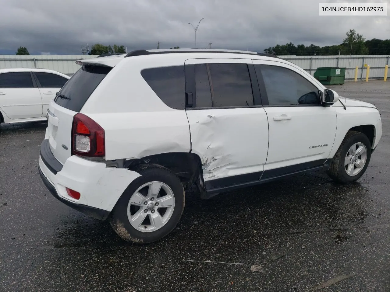 2017 Jeep Compass Latitude VIN: 1C4NJCEB4HD162975 Lot: 73147914