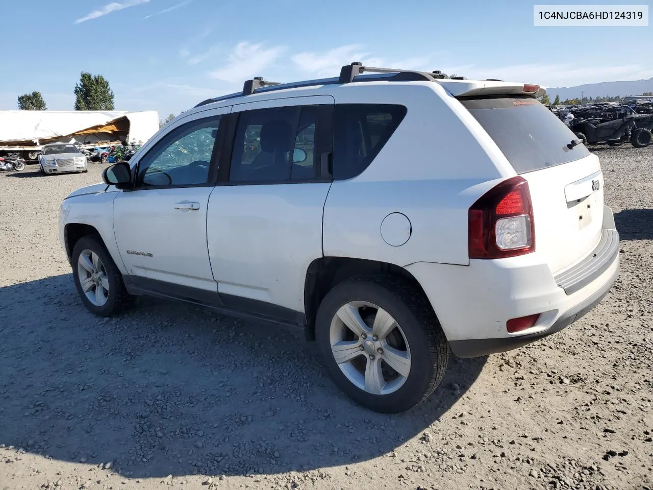 2017 Jeep Compass Sport VIN: 1C4NJCBA6HD124319 Lot: 74206204