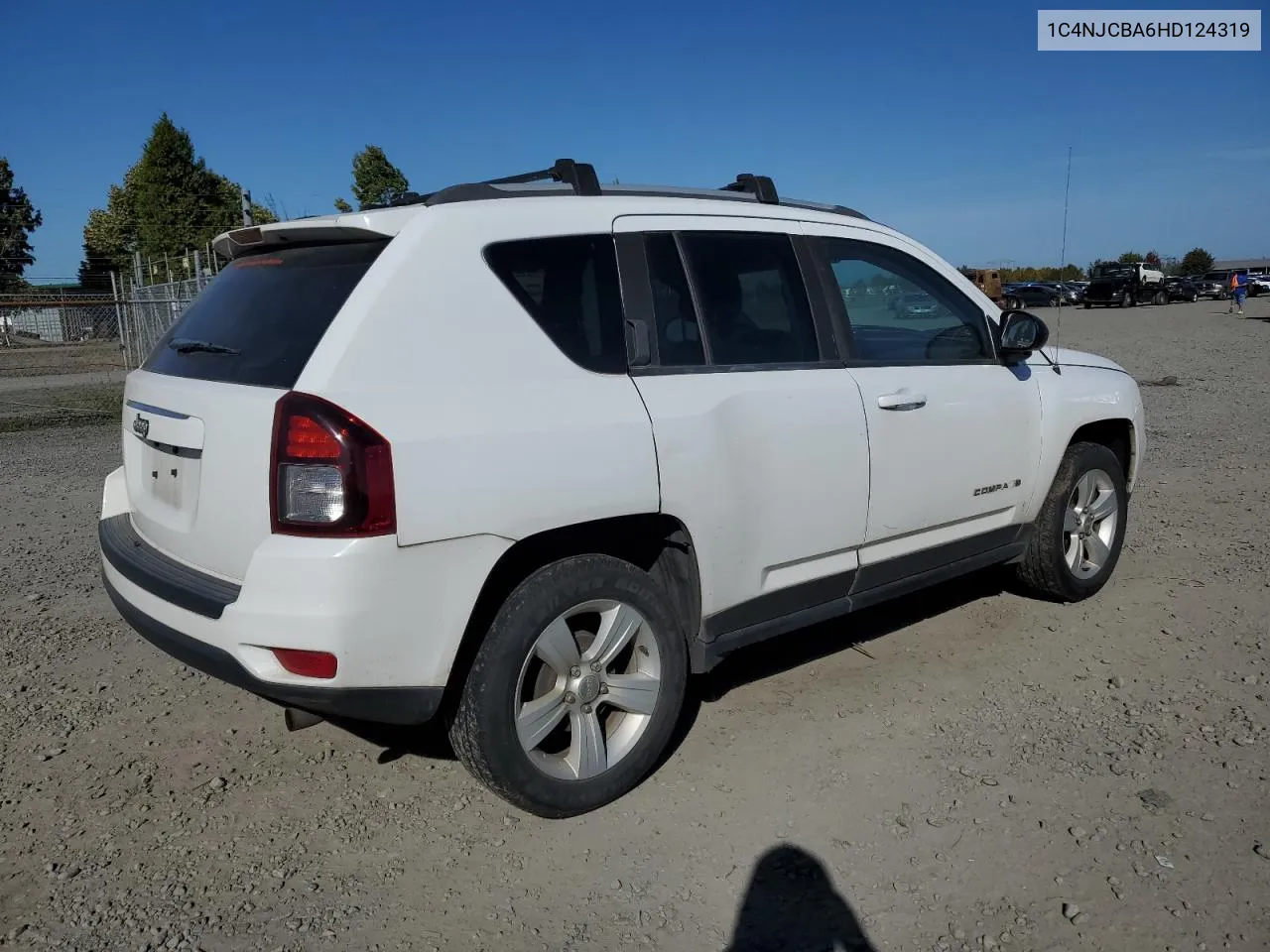 2017 Jeep Compass Sport VIN: 1C4NJCBA6HD124319 Lot: 74206204