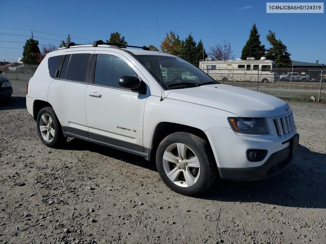 2017 Jeep Compass Sport VIN: 1C4NJCBA6HD124319 Lot: 74206204